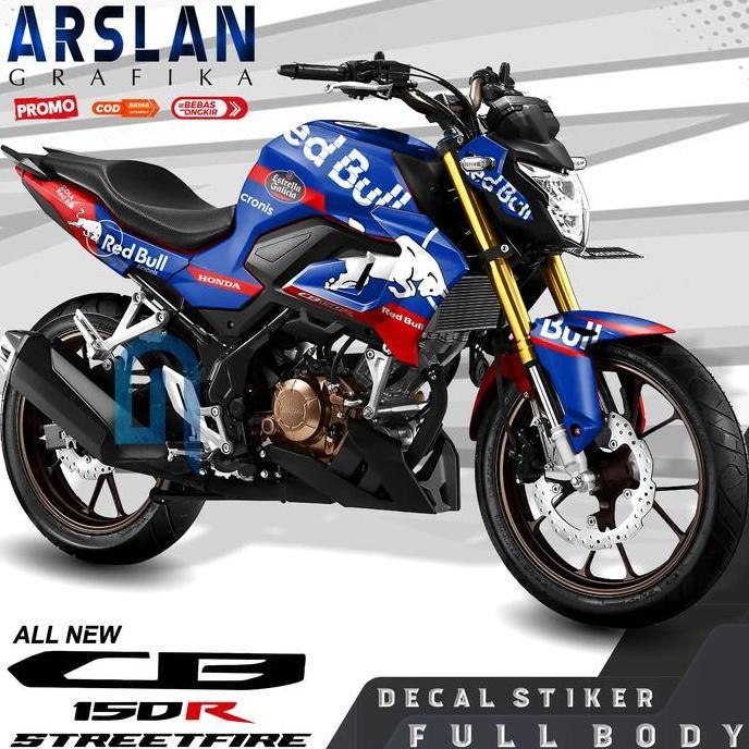 TERBARU Decal CB150R STREETFIRE 2 Full Body Stiker CB150R STREETFIRE 2 Full Body Motif Spesial REDBU