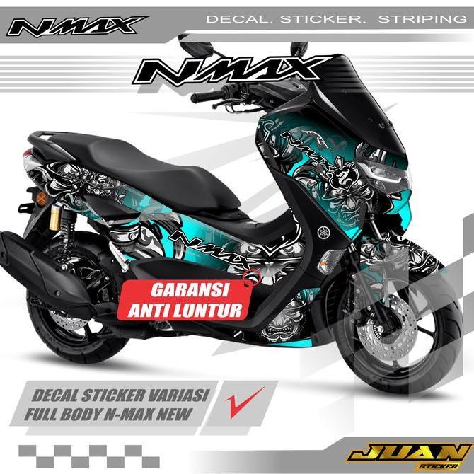 DECAL STICKER VARIASI MOTOR NMAX 2020 2 2022 - NEW STIKER FULL BLOK NMAX 2020 2 2022 - STIKER NMAX F