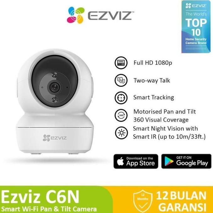 NEW IP CAM EZVIZ C6N WIRELESS 1080P SMART IR NIGHT VISION