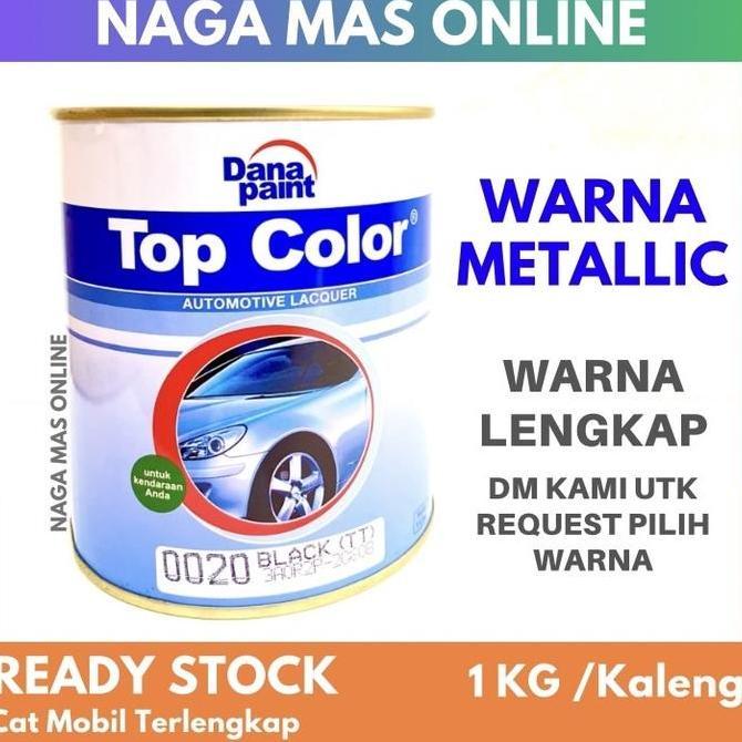 TOP COLOR METALLIC / CAT DUCO / CAT MOBIL / TOP COLOR UKURAN 1L