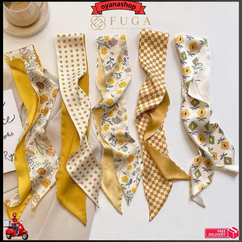 Premium Twilly Scarf/Aksesoris Tas/Aksesoris Rambut/Syal Korea/Twilly Tas/Twilly Mewah/Twilly Murah 