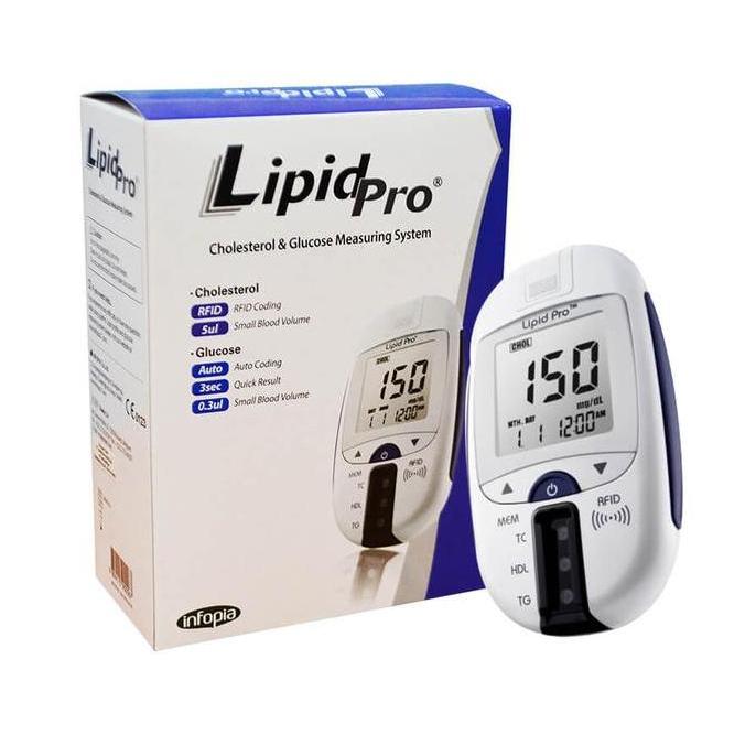 Lipid Pro/Alat Cek Lipid/Alat Cek Kolestrol Total,HDL,LDL,Trigliserida