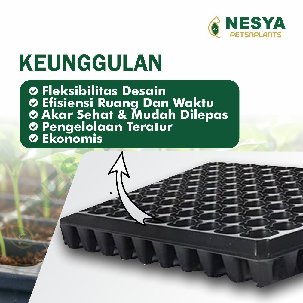 Promo Cod Tray Custom Pot Tray Semai Benih 50 Lubang Skala Hobi - Tray Semai ><