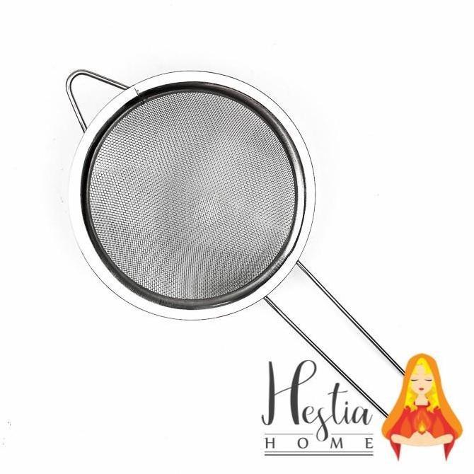 Saringan Kopi Teh Minyak Goreng Halus Strainer Stainless Ayakan Bubuk