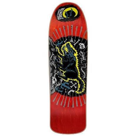 Kendall Wolf Reissue Santa Cruz Skateboard Deck - 9.28"