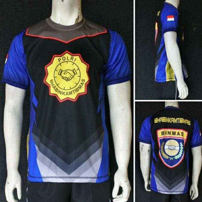 Kaos Jersey bhabinkamtibmas Baju dalaman dinas