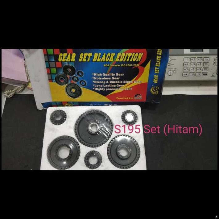 BEST DEAL GEAR SET S195/ZH1115 HITAM MIRING DONGFENG KUALITAS BARANG BAGUS 