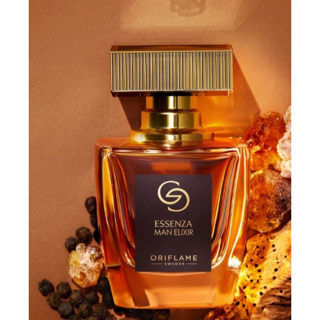 [Decant Ori100%] Brand partner oriflame giordani gold essenze man elixir perfume vial 1ml - parfum c