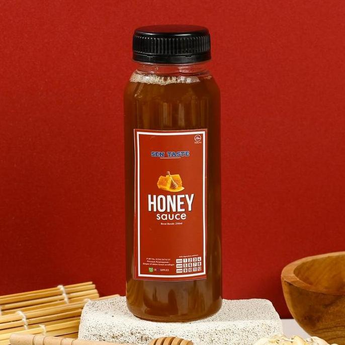 Newstockkita- Sentaste Honey Sauce 50Ml - Saus Madu Ala Pepper Lunch Steak Bbq Saos