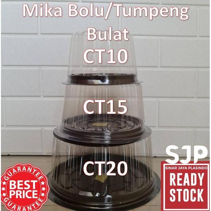 Papipu- Mika Tumpeng Mini Ct20 / Mika Bolu Bulat / Box Tumpeng /Mika Kue Ct 20