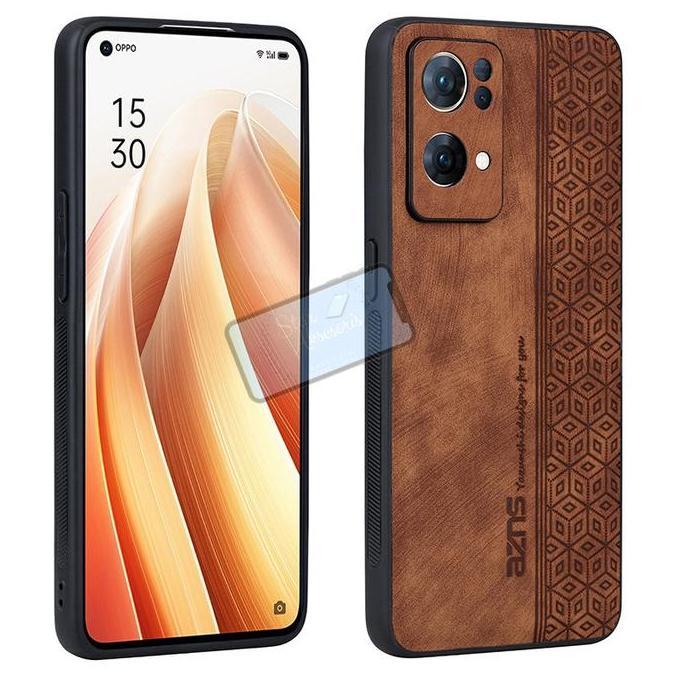 Case Aesthetic Oppo A96 4G Original Azns Luxury Aesthetic Retro Casing