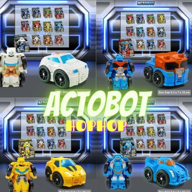 Promo Mainan Robot Actobot Rhino Transformer Robocar