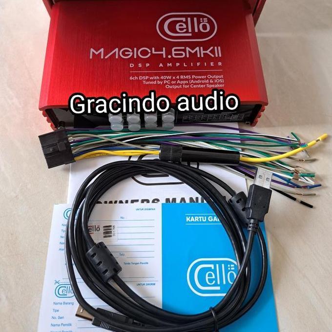 Power DSP Amplifier Cello Magic 4.6
