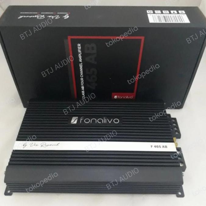 POWER 4CH VOX FONALIVO F 465 AB by VOX RESEARCH