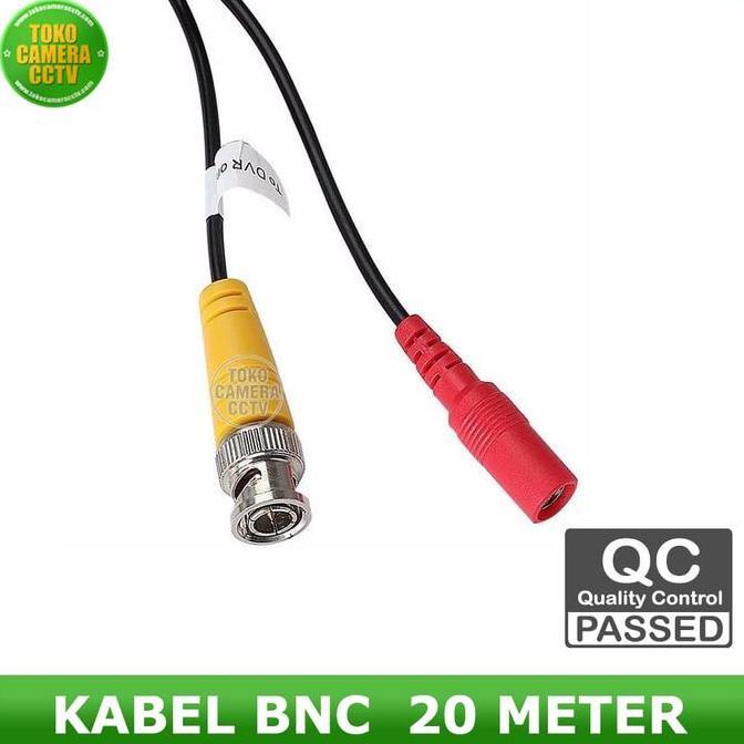 Lengkap,Cod,Bisa- Kabel Cctv 0 Meter Kabel Bnc Siap Pakai