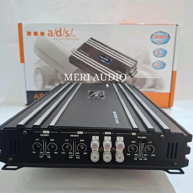 Power 5 channel Amplifier Power Amplifier 5CHANNEL ADS AS 612 AMPLIFIER 5CHANNEL