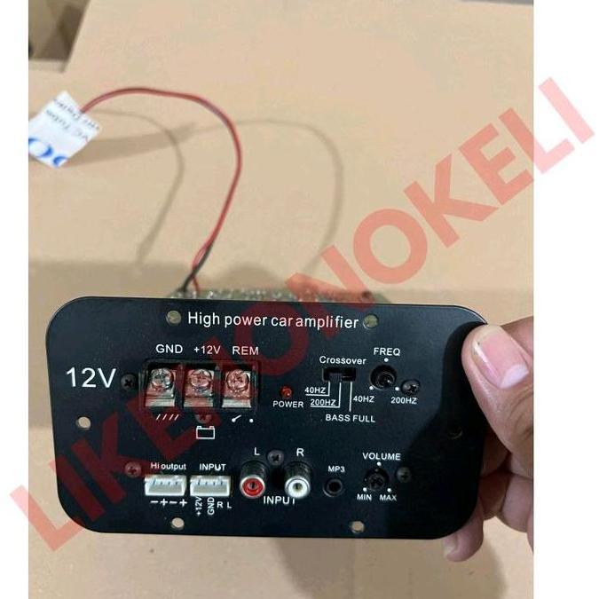 Subwoofer Mobil Monoblok Kit Power Amplifier Hh Power Car Amplifier