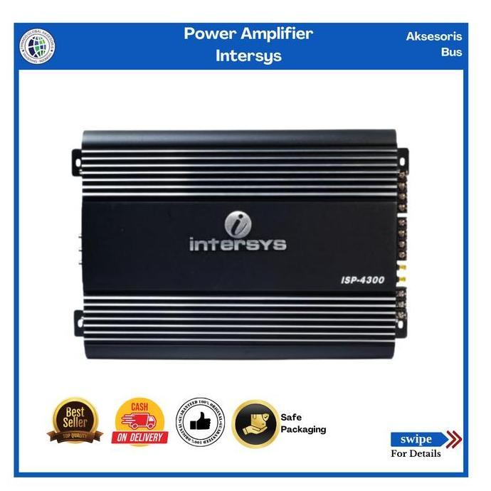 Power Amplifier Intersys Bus 24V/Amplifier Power Mobil 4 Channel