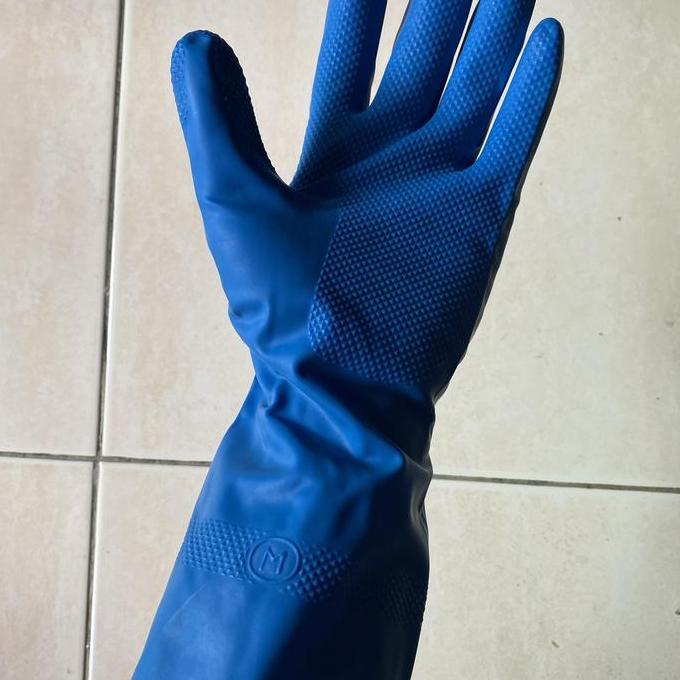 Seiketsu- Sarung Tangan Karet Tebal Kuat Serba Guna Panjang 30Cm
