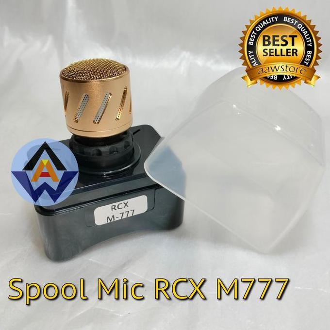 Spool Mic RCX M777 spul mik bagus M 777 sensitive Vocal Orinal vokal sensitif