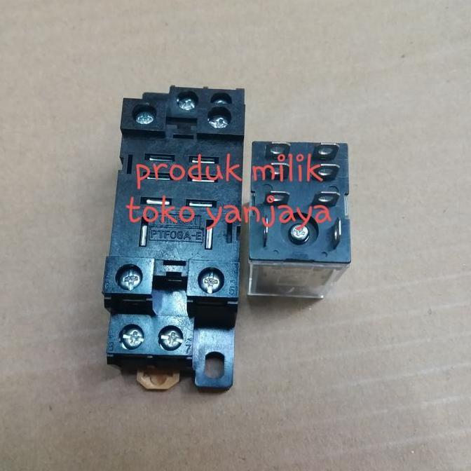 Otopic- Relay Omron Ly2 220V 10A + Socket Omron