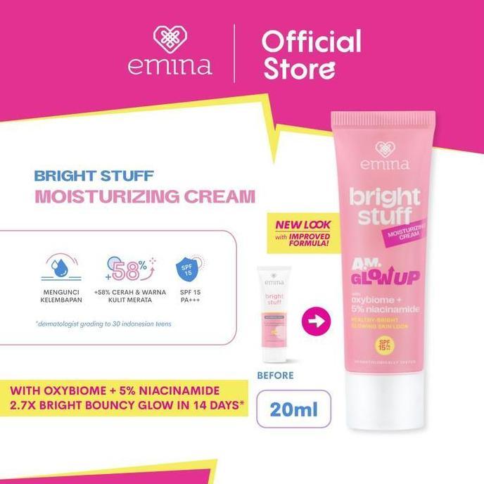 Youme- Emina 1 Paket Brht Stuff Lengkap 7 Produk
