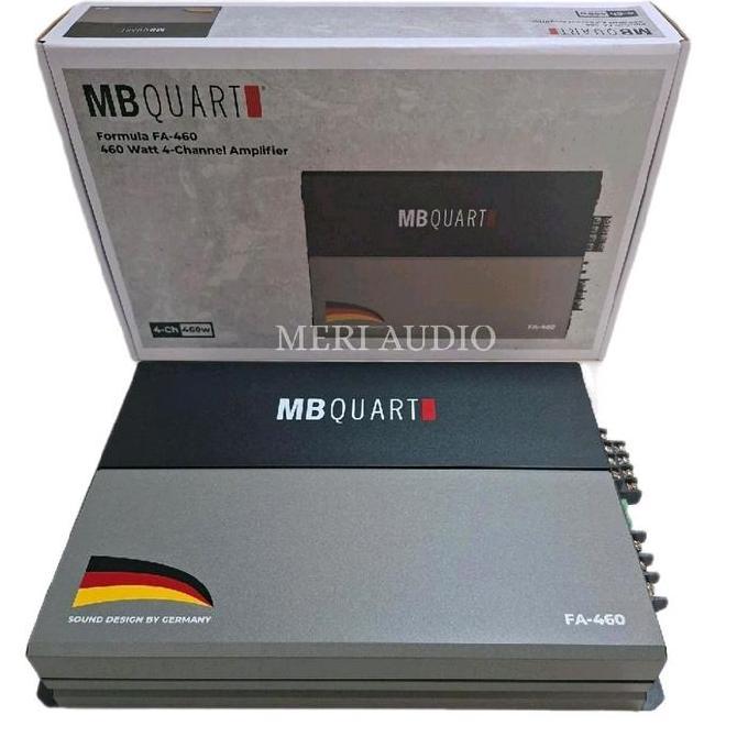Power 4channel MB Quart Fa 460 Soud Desn by germany POWER MB QUART BY GERMANY 4CHANNEL