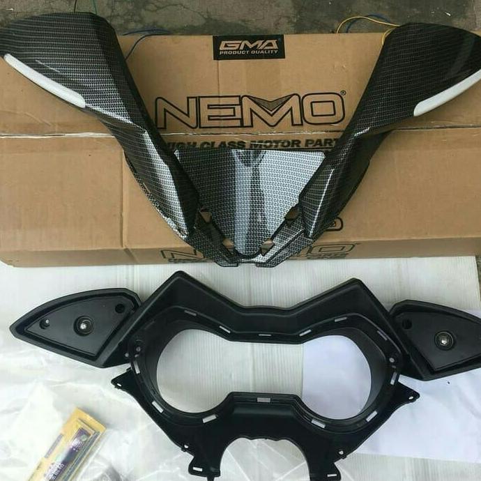 SPION LAMPU XMAX MEREK NEMO CARBON