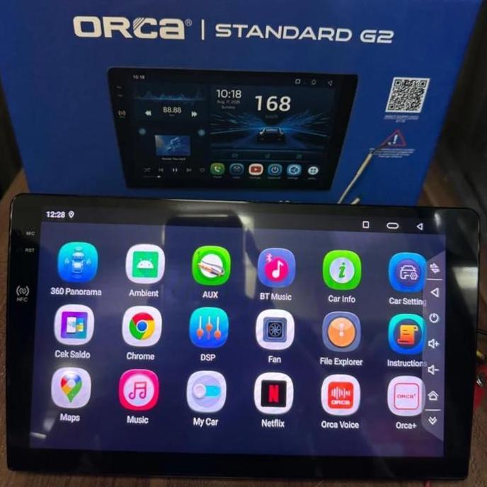 Head unit android Orca ADR-9988 double din orca 9988