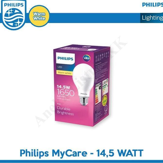 Litcx- Lampu Led Philips Bulb 14.5W 14.5Tt 14.5T Philips