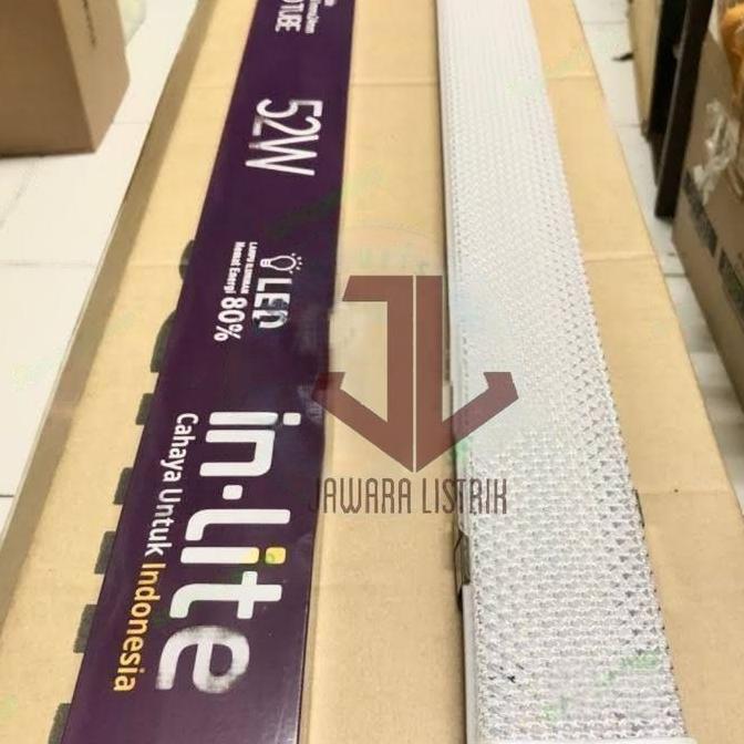 INLITE LAMPU INTE002 52 WATT LED T8 INTEGRATED TUBE PRISMATIC