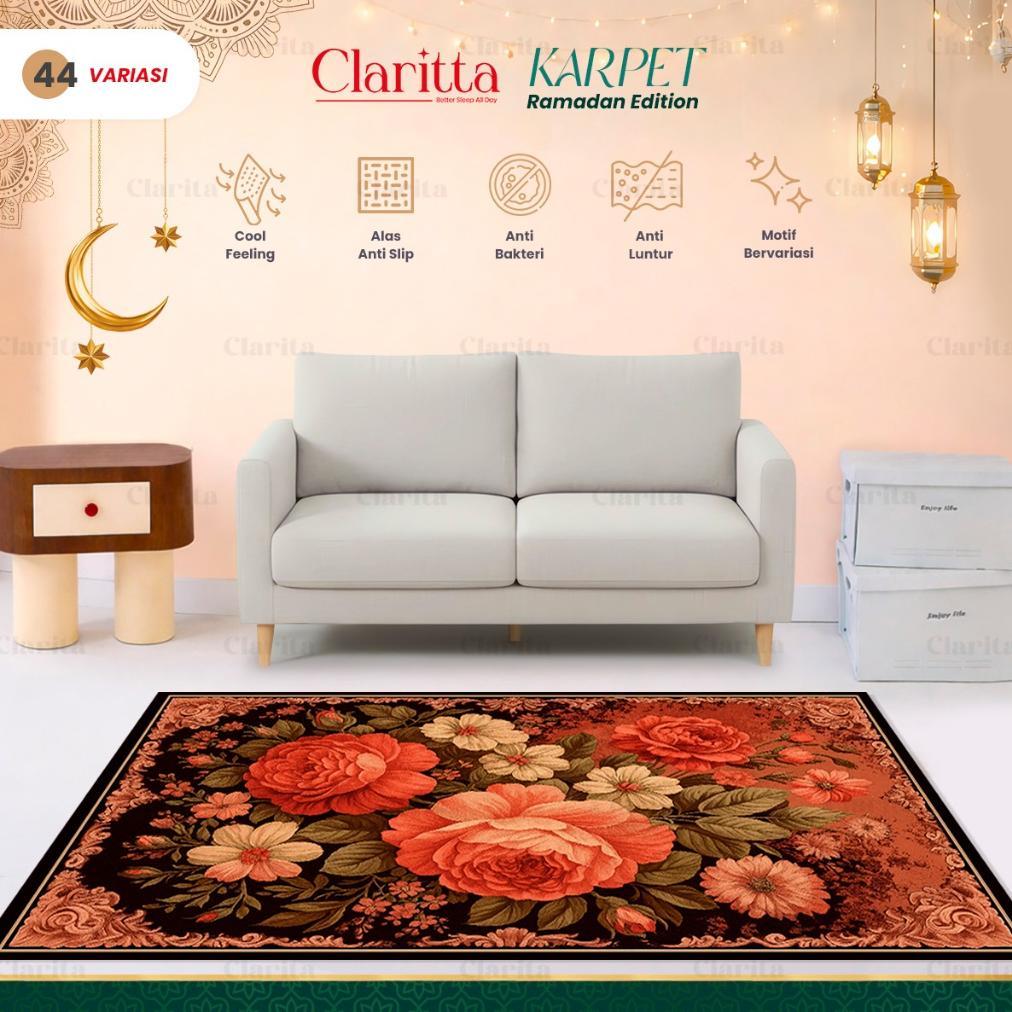 Karpet Motif Elegan Karpet Lantai Ruang Tamu 3 Ukuran Karpet Eropa Permadani DISKON