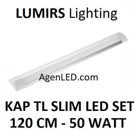 LUMIRS Lampu TL LED SLIM 50W 120cm Kap t8 t5 50 w watt Neon 120 cm S3