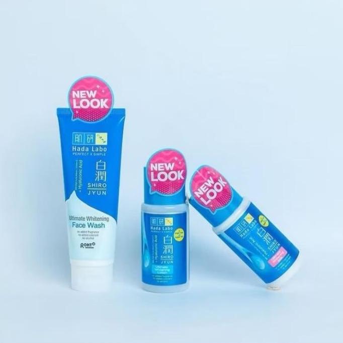 Youme- (Bundling Set) Hada Labo Shirojyun Set / Hada Labo Toner Face Sh Moisturizer Mencerahkan Arbu
