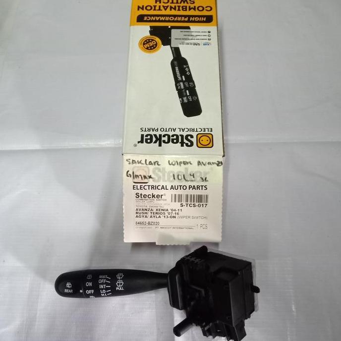 Saklar Switch Wiper Avanza Xenia Gran Max Luxio Agya Ayla Rush Terios