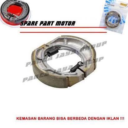 Kampas Rem Tromol Belakang Kawasaki Ar125 Ar-Ke-125 Ke125 Kh100 Kh125