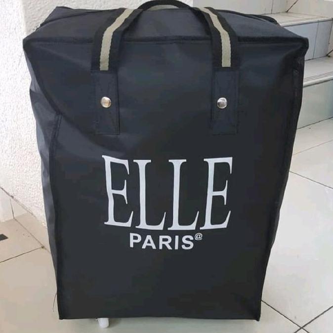 NEW TAS TRAVEL/BARANG ELLE RODA - SIZE CABIN PESAWAT (BISA DILIPAT) ORI