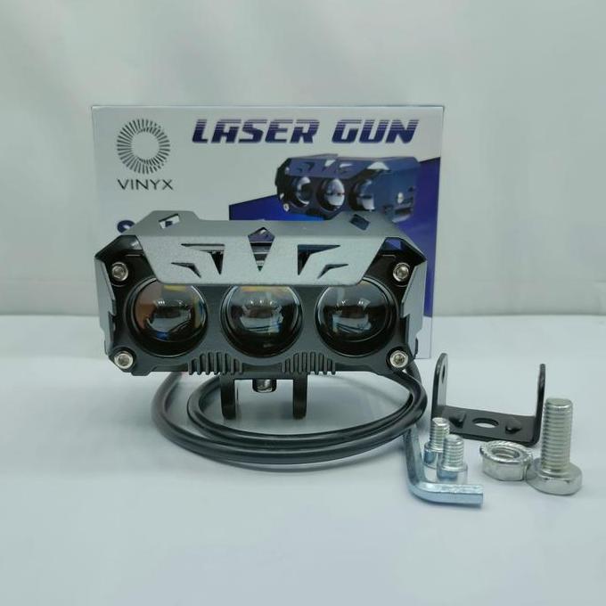 TERLARIS LAMPU TEMBAK LED SOROT SQL 3 MATA PREMIUM VINYX HH LOW SATUAN
