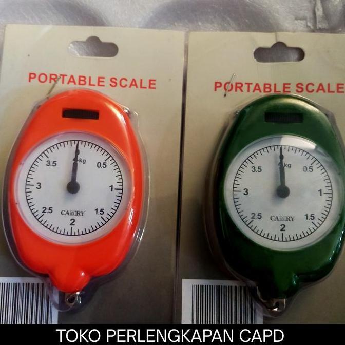 Asia by Camry Timbangan Gantung Portable Scale Kap 5 kg Elegan Kokoh & Akurat untuk Pasien Capd Toko