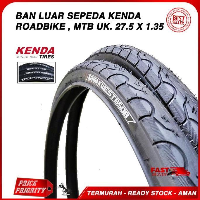 Ban Luar sepeda Kenda Roadbike MTB uk 27.5 x 1.35 275x135 27.5x1.35