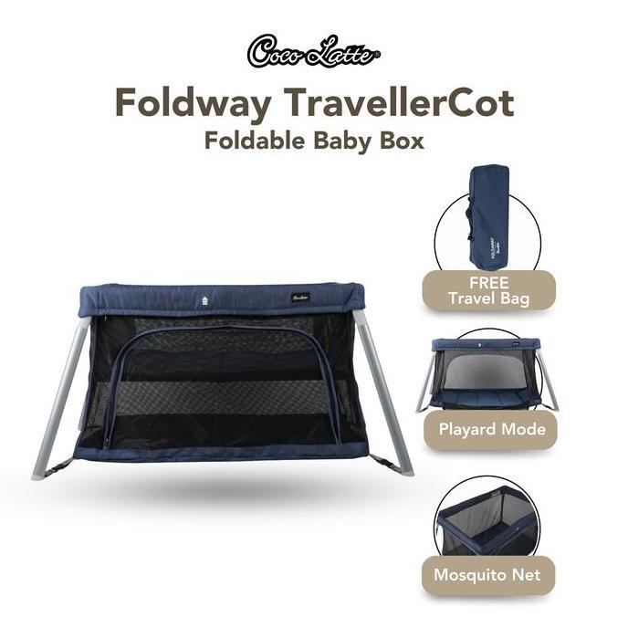 COCOLATTE FOLDWAY TRAVELLERCOT Baby Box