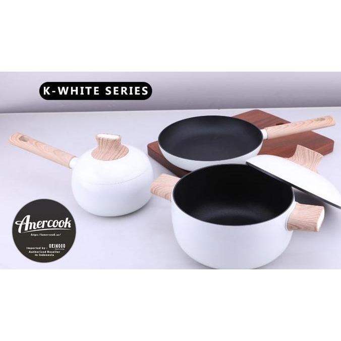 Sale Amercook Wajan Penggorengan Wok Pan Pressed Aluminium 28Cm