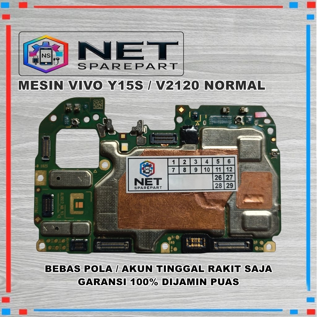 MESIN VIVO Y15S / VIVO V2120 NORMAL