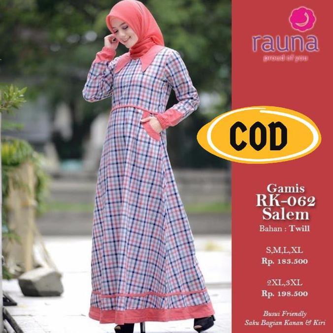 Couple Gamis Ibu & Anak / Rauna RK- 62 / Fashion Muslim
