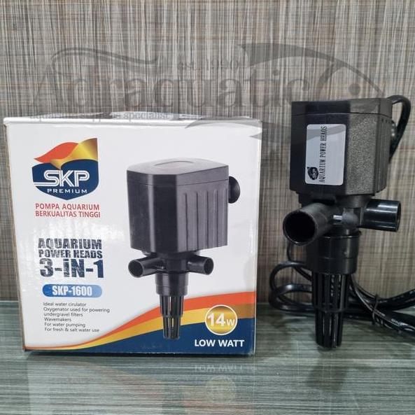 Fisch- Skp-1600 Power Head Submersible Pump Pompa Air Celup Filter Aquarium
