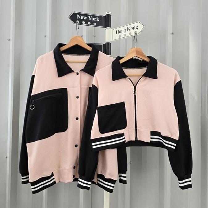 (isi 2 pcs) Jaket Couple Pasangan / Hoodie Couple Pacar / Sweater Couple / Baju Couple Pasangan atas