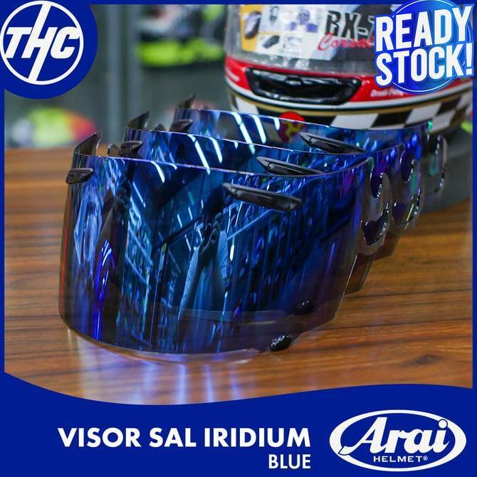 TERLARIS VISOR ARAI SAL BLUE