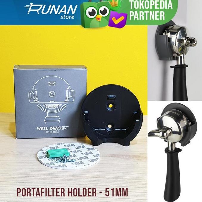 Portafilter Holder 51mm Wall Mount - Gantungan Portafilter 51 mm
