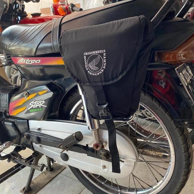 Paket Set Side Rack Dan Side Bag Astrea Prima Dan Star