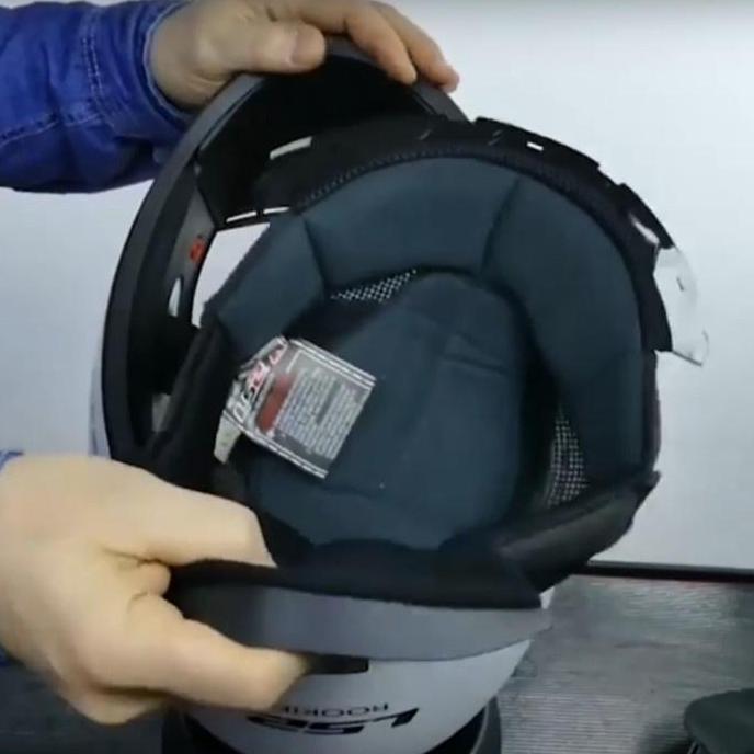 TERLARIS R BUSA HELM LS2 FF352 ROOKIE